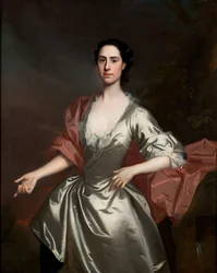 Stående av Lady Susanna Campbell, née Bernard (d. 1751)
